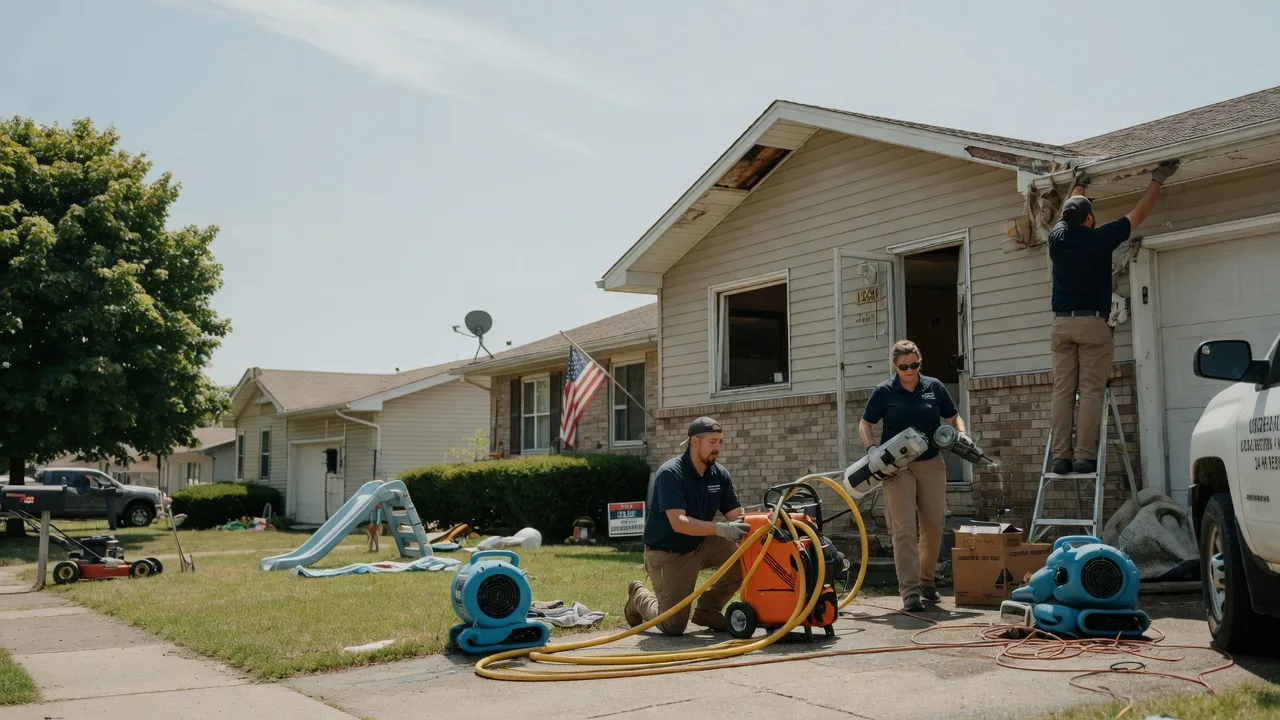 Water Damage Restoration in Eureka, IL near me
